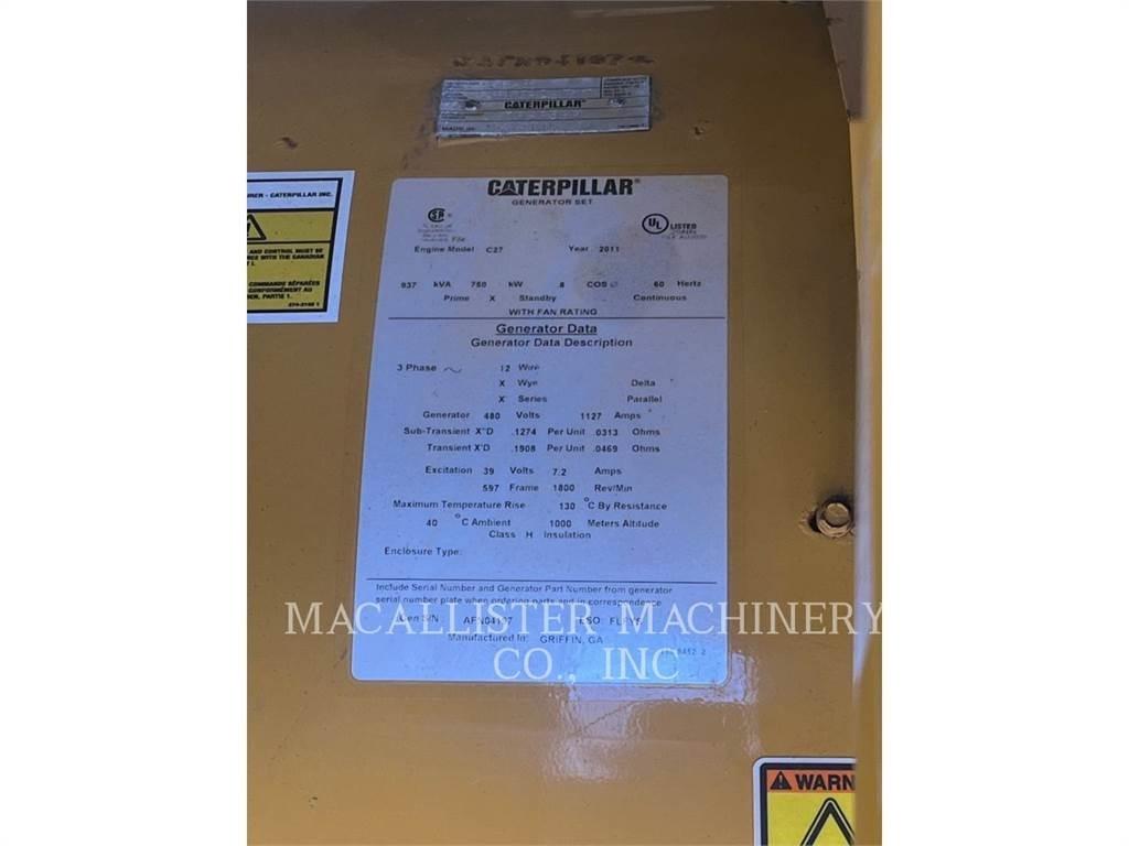 CAT C27 Dieselgeneratorer