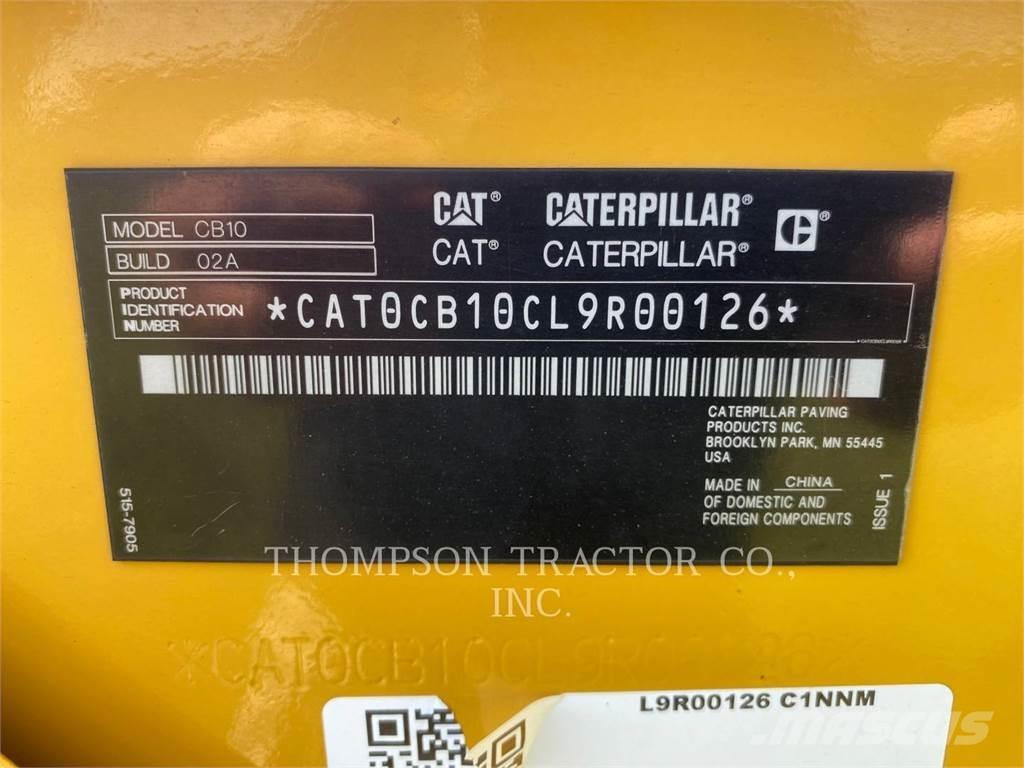 CAT CB 10 Tvilling tromle