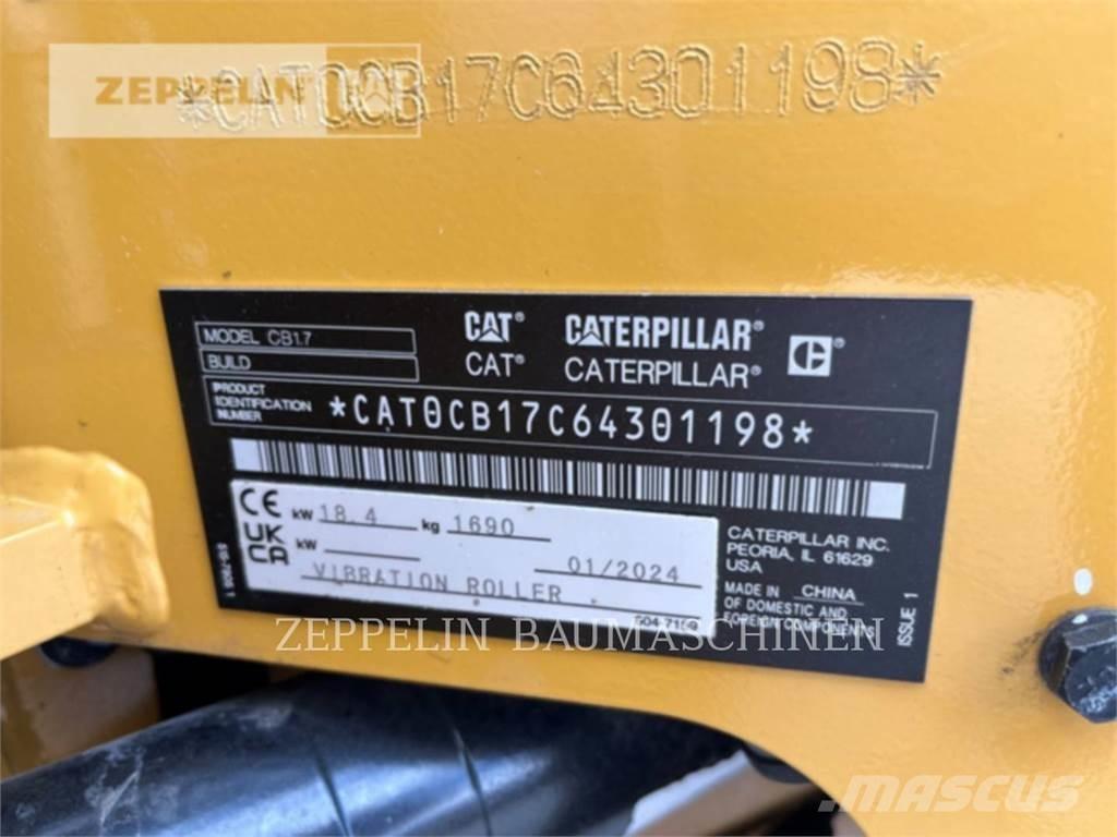 CAT CB1.7 Jordvibrationstromler