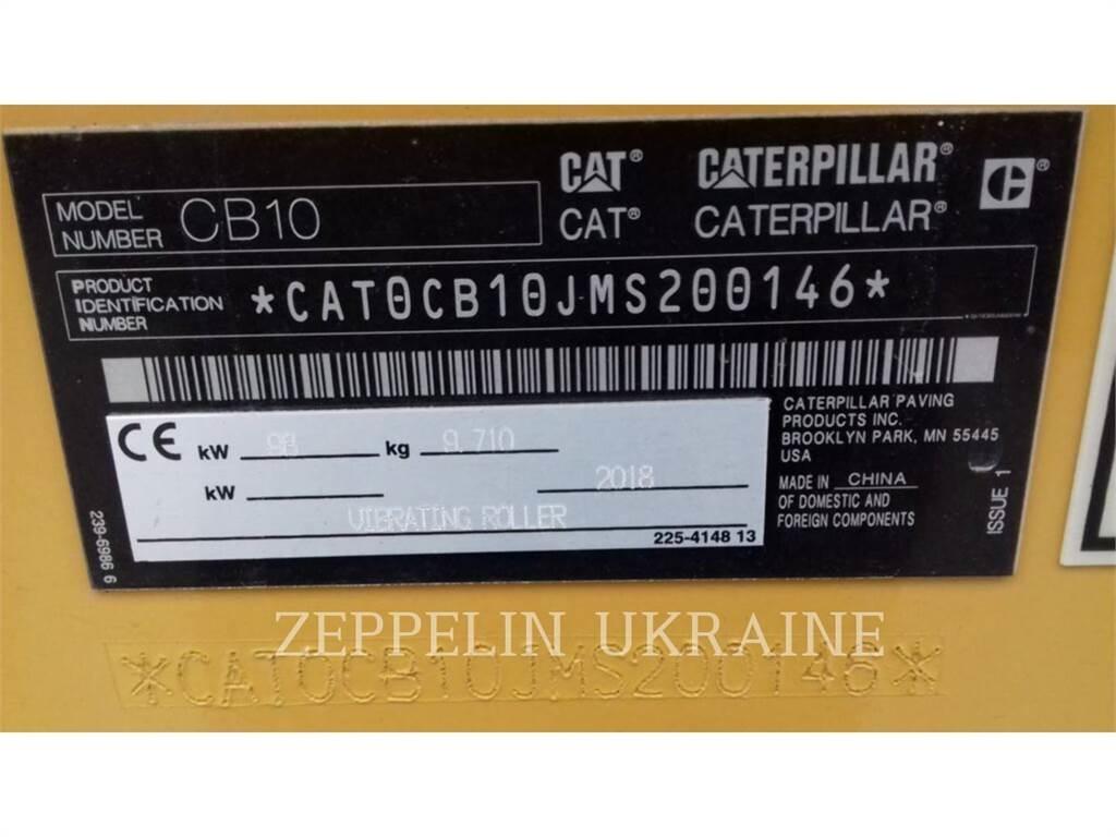 CAT CB10 Jordvibrationstromler