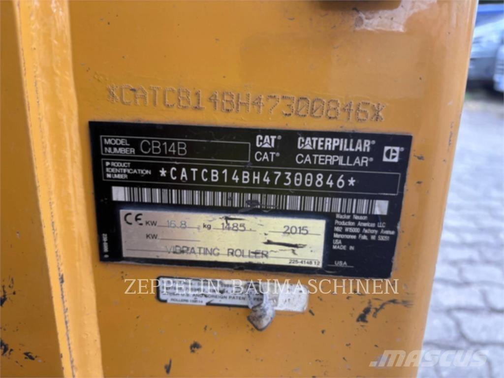 CAT CB14B Jordvibrationstromler