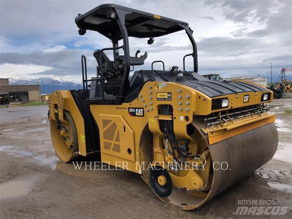 CAT CB15 CW Tvilling tromle