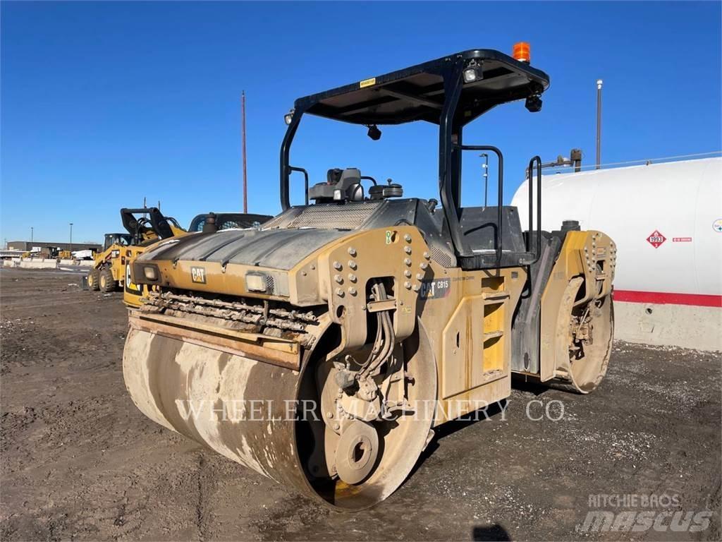 CAT CB15 CW Tvilling tromle