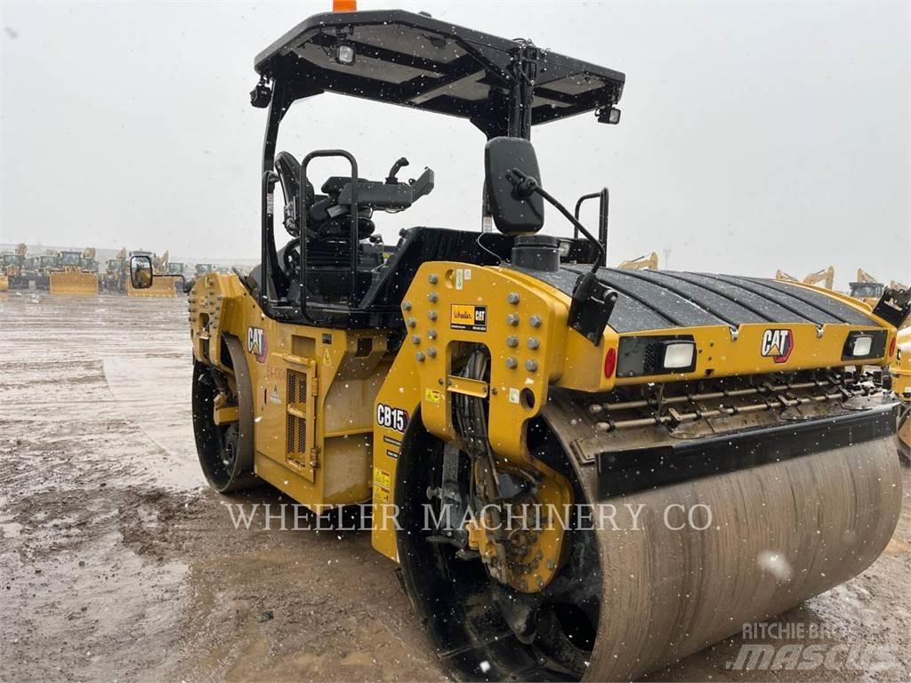 CAT CB15 CW VV Tvilling tromle