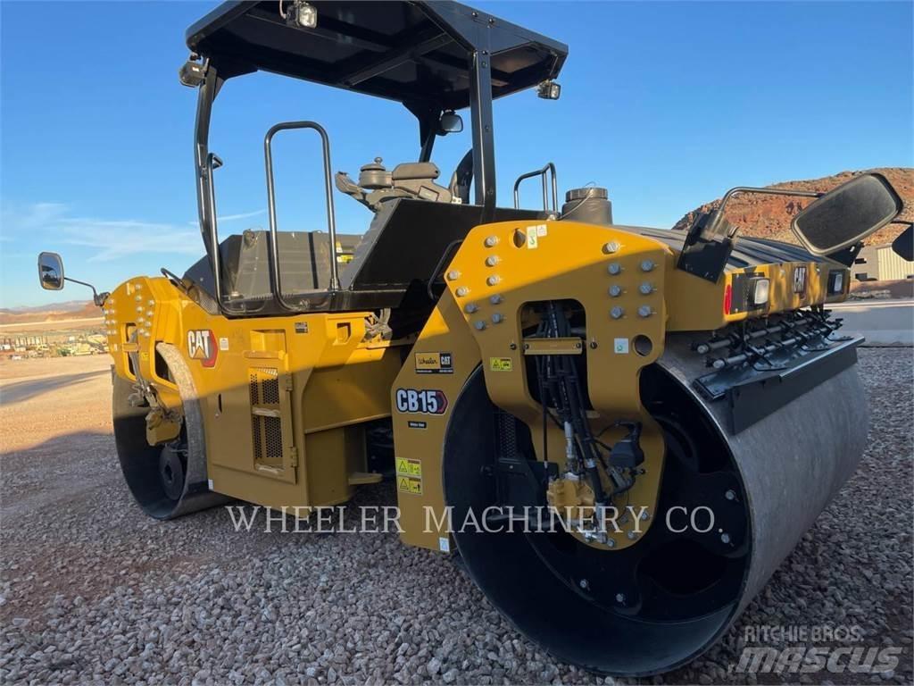 CAT CB15 CW VV Tvilling tromle