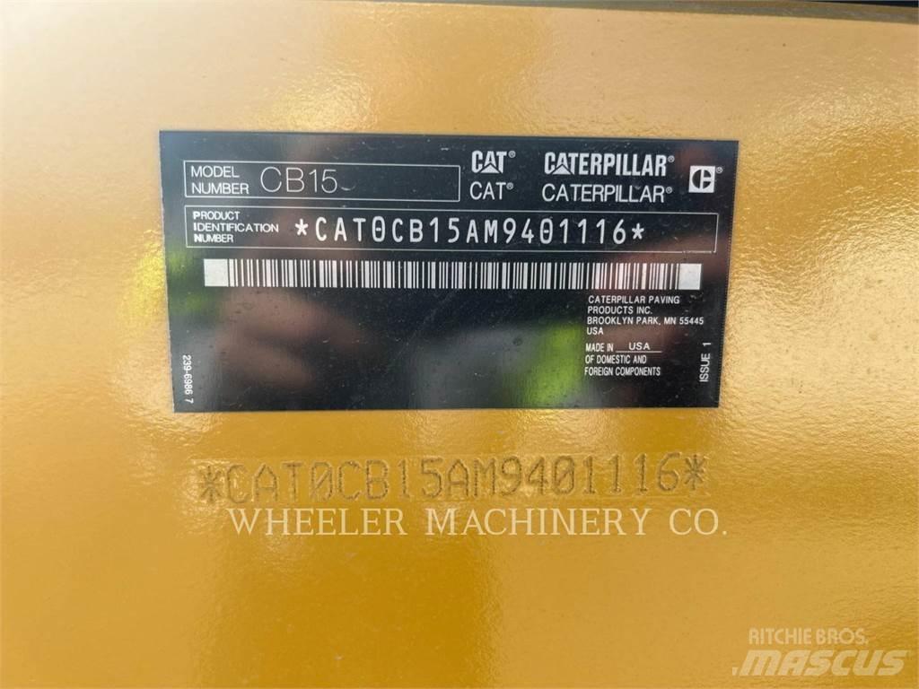 CAT CB15 CW VV Tvilling tromle