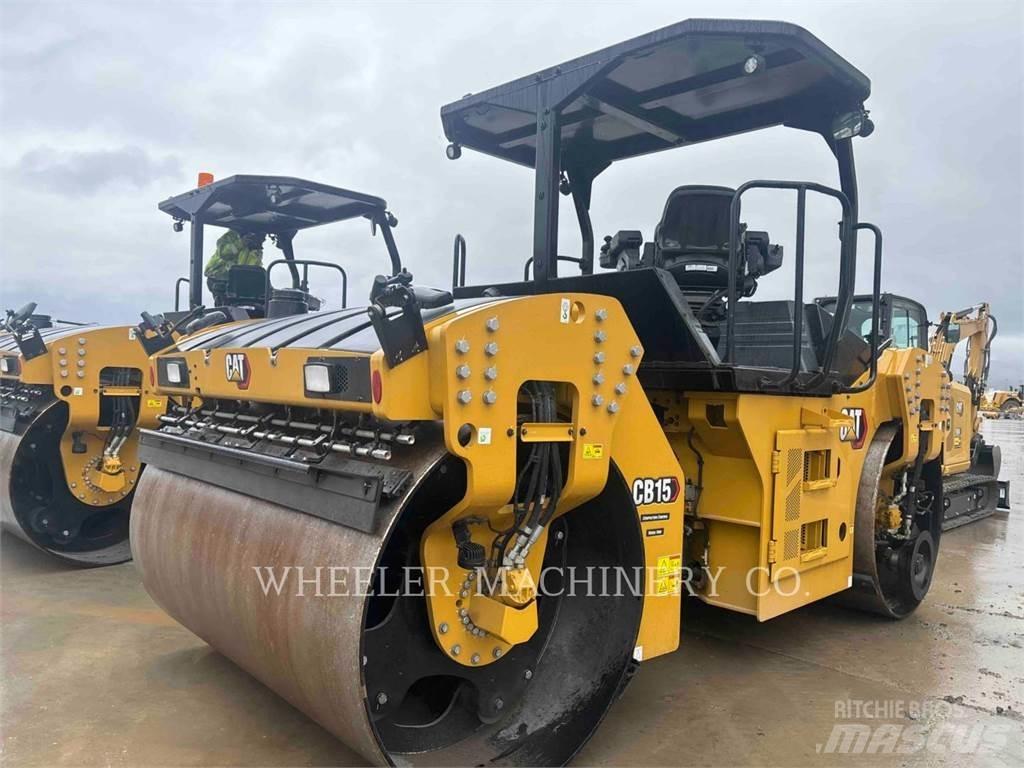 CAT CB15 CW VV Tvilling tromle