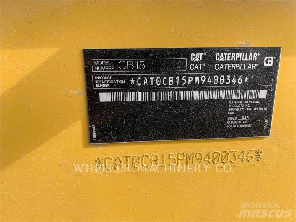 CAT CB15 VV Tvilling tromle