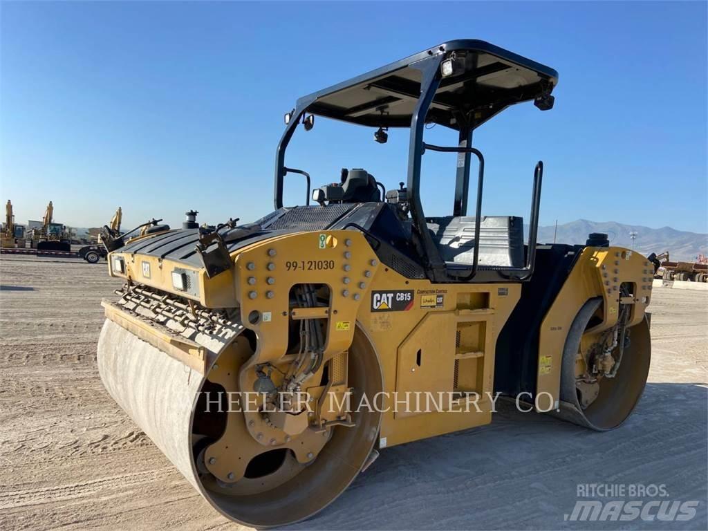 CAT CB15 VV Tvilling tromle
