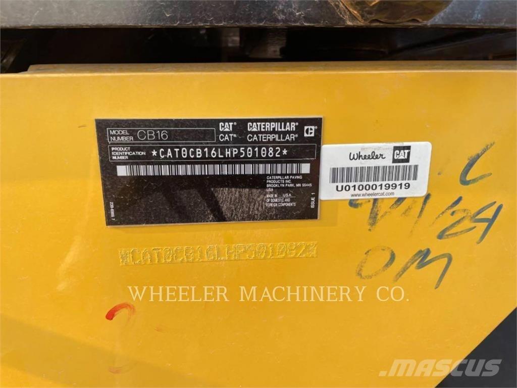 CAT CB16 CW VV Tvilling tromle