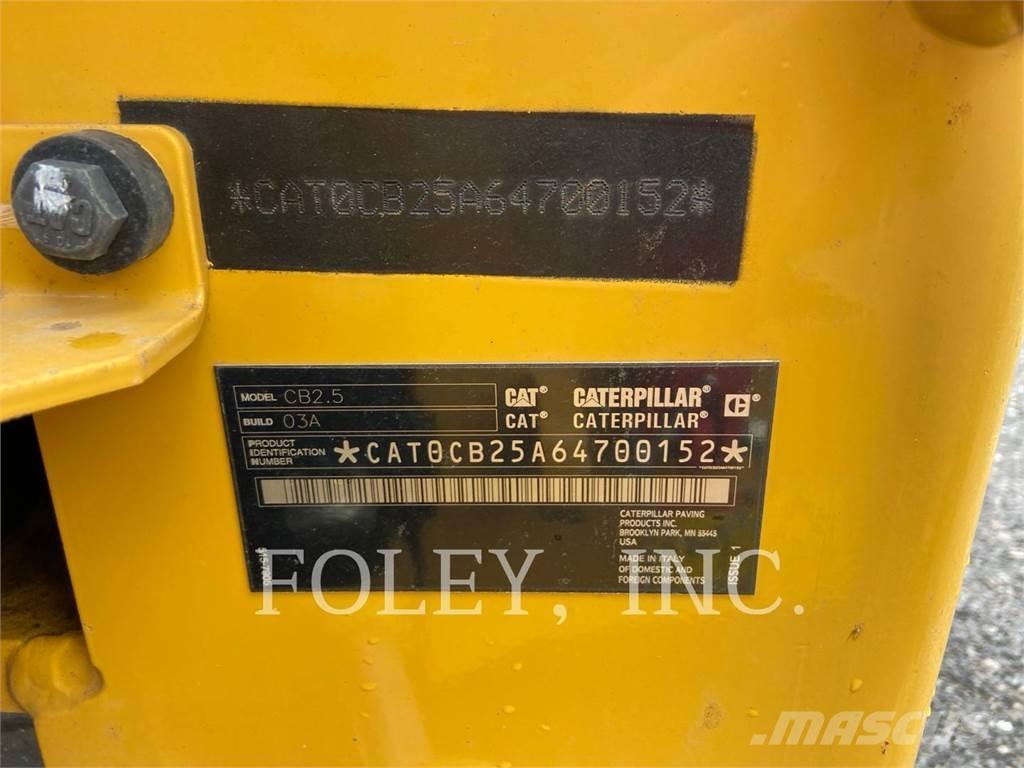 CAT CB2.5-03 Tvilling tromle