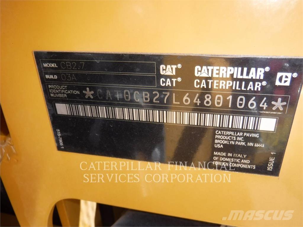 CAT CB2.7-03 Tvilling tromle