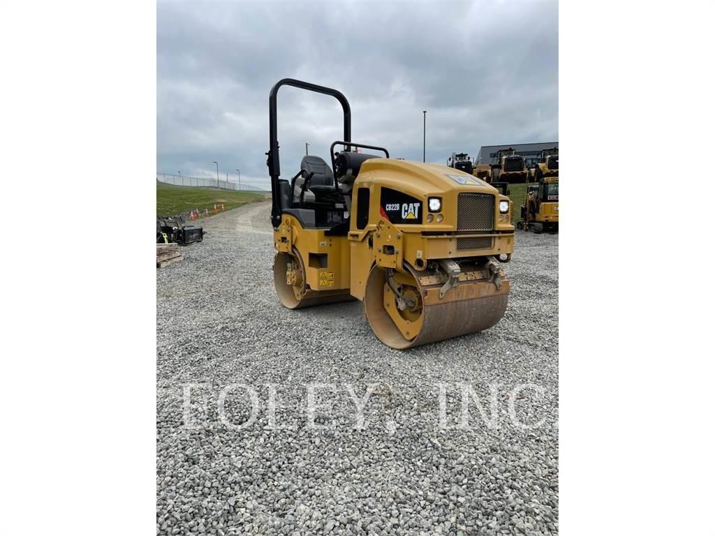 CAT CB22B Tvilling tromle