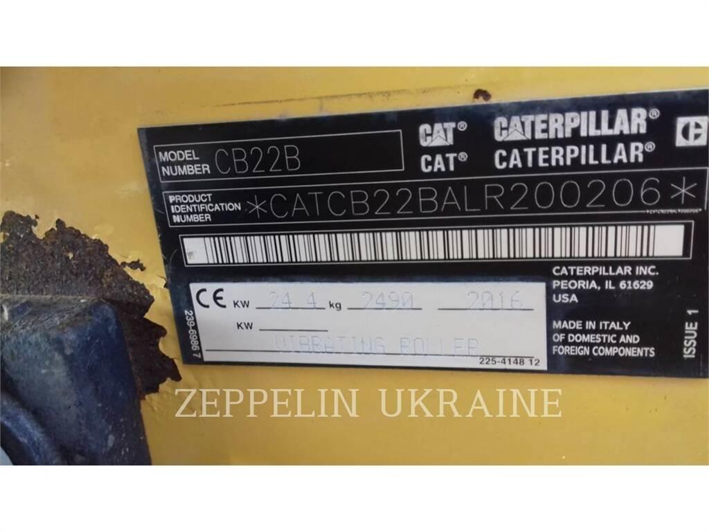 CAT CB22B Jordvibrationstromler