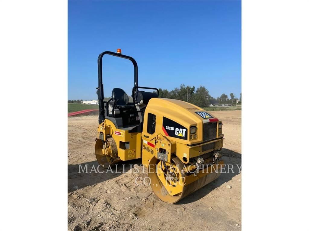 CAT CB24B Tvilling tromle