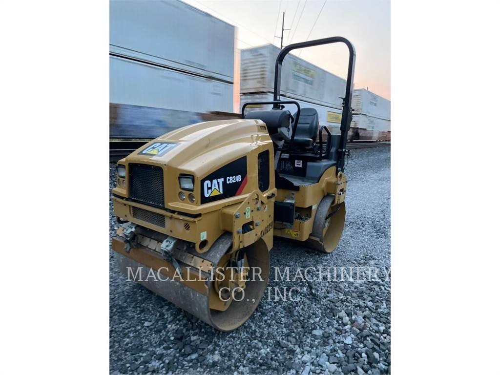 CAT CB24B Tvilling tromle