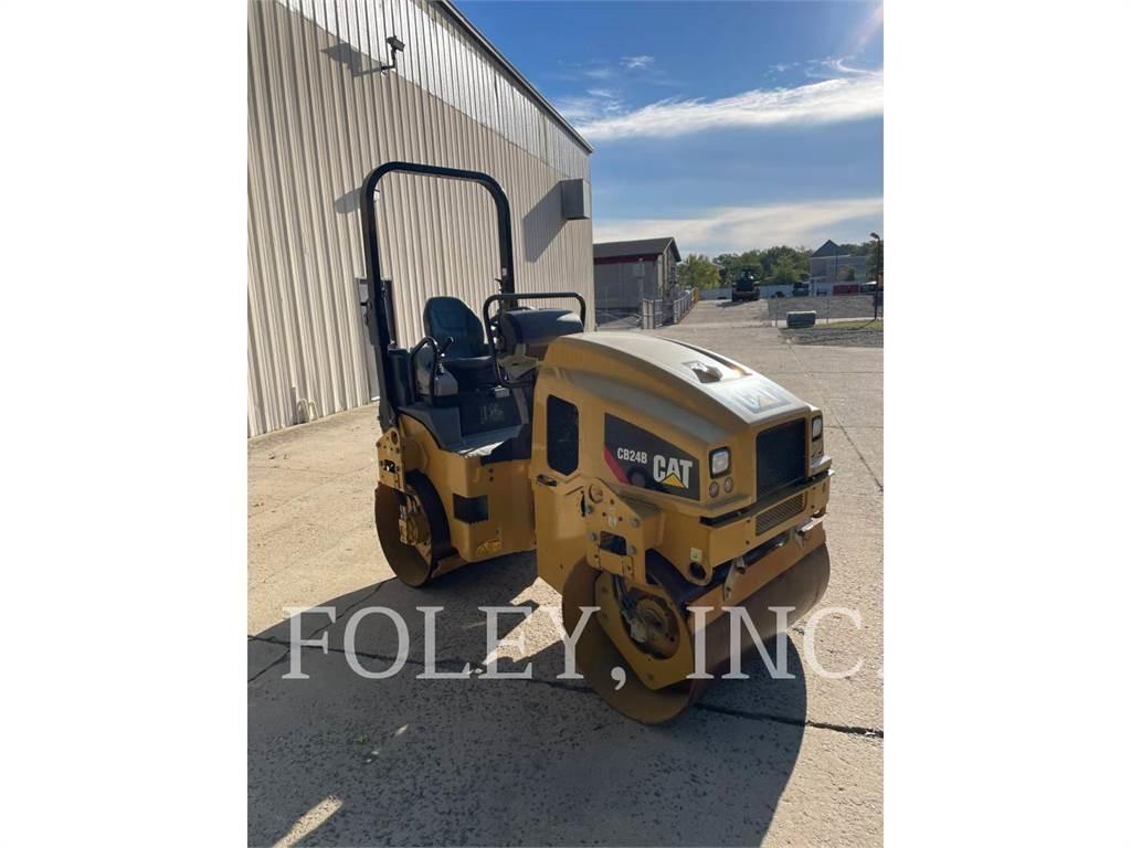 CAT CB24B Tvilling tromle