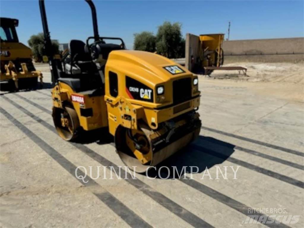 CAT CB24B Tvilling tromle