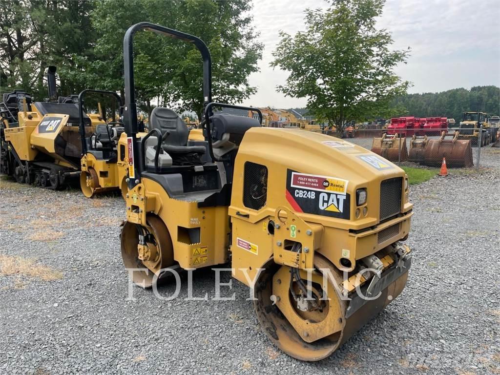CAT CB24B Tvilling tromle