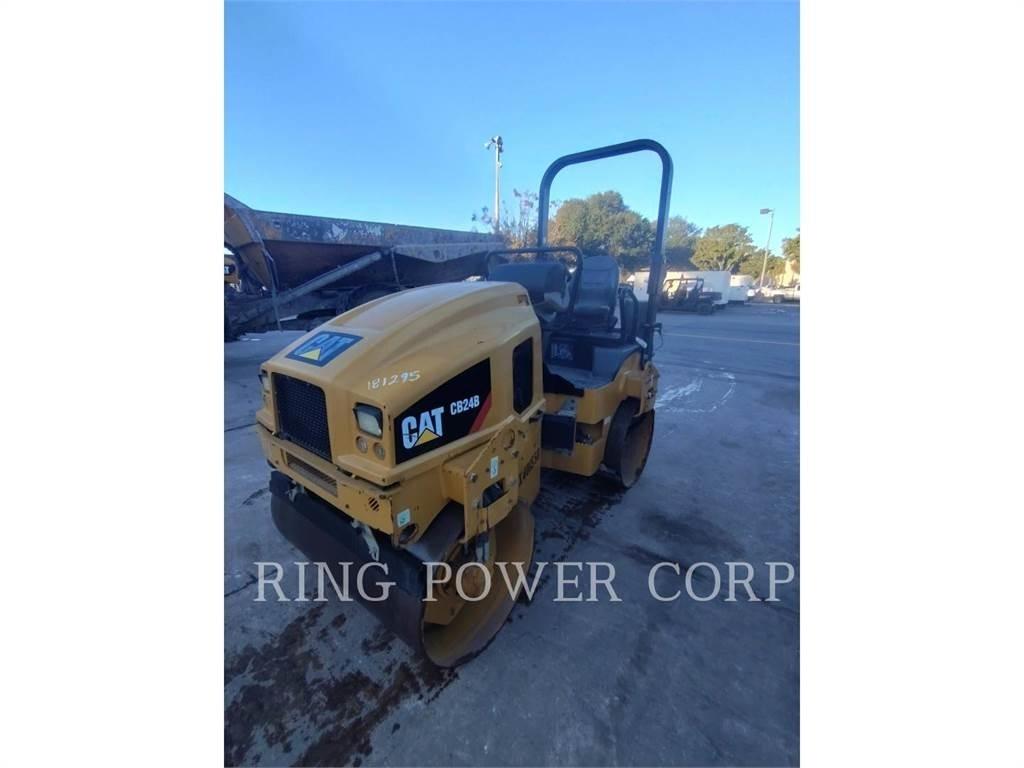 CAT CB24B Tvilling tromle
