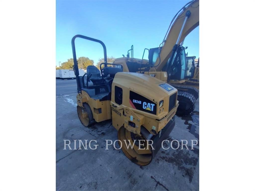 CAT CB24B Tvilling tromle