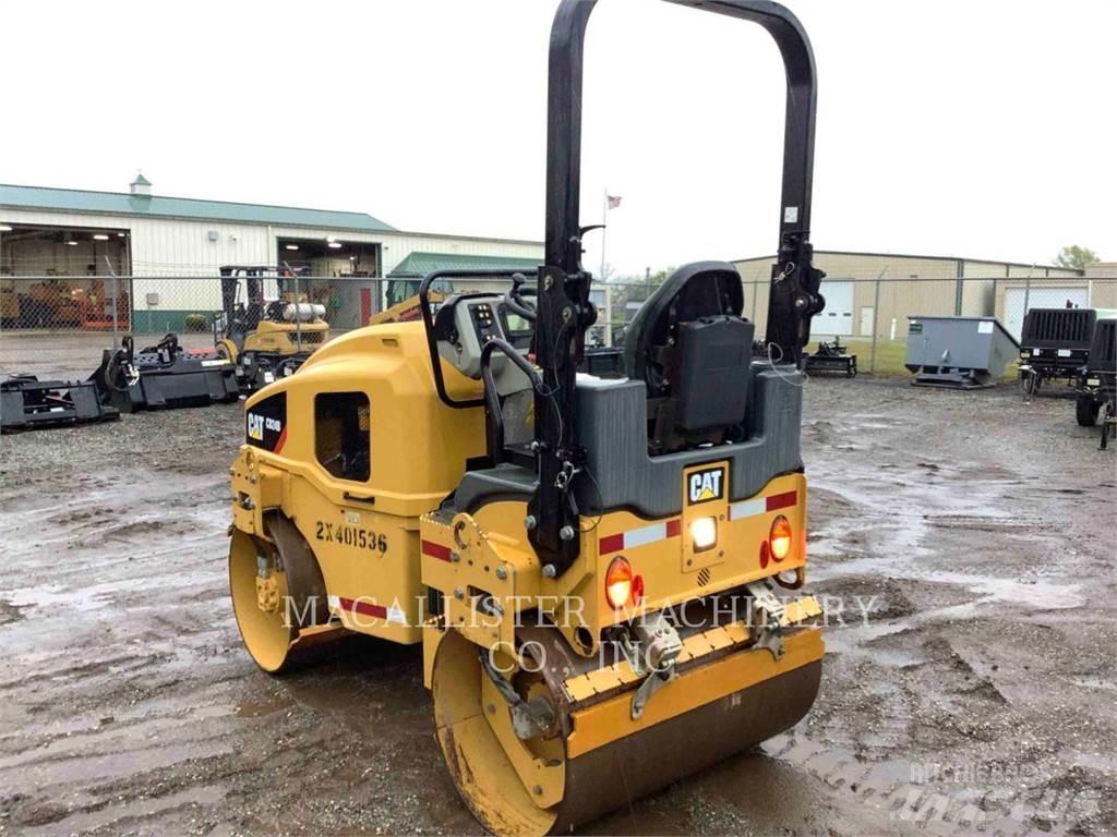 CAT CB24B Tvilling tromle