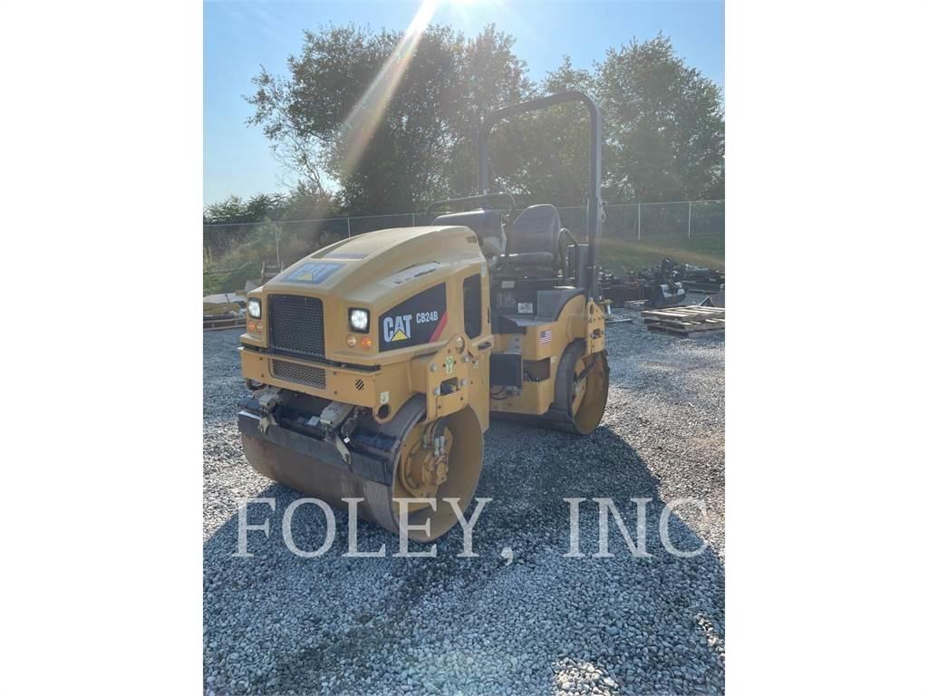 CAT CB24B Tvilling tromle