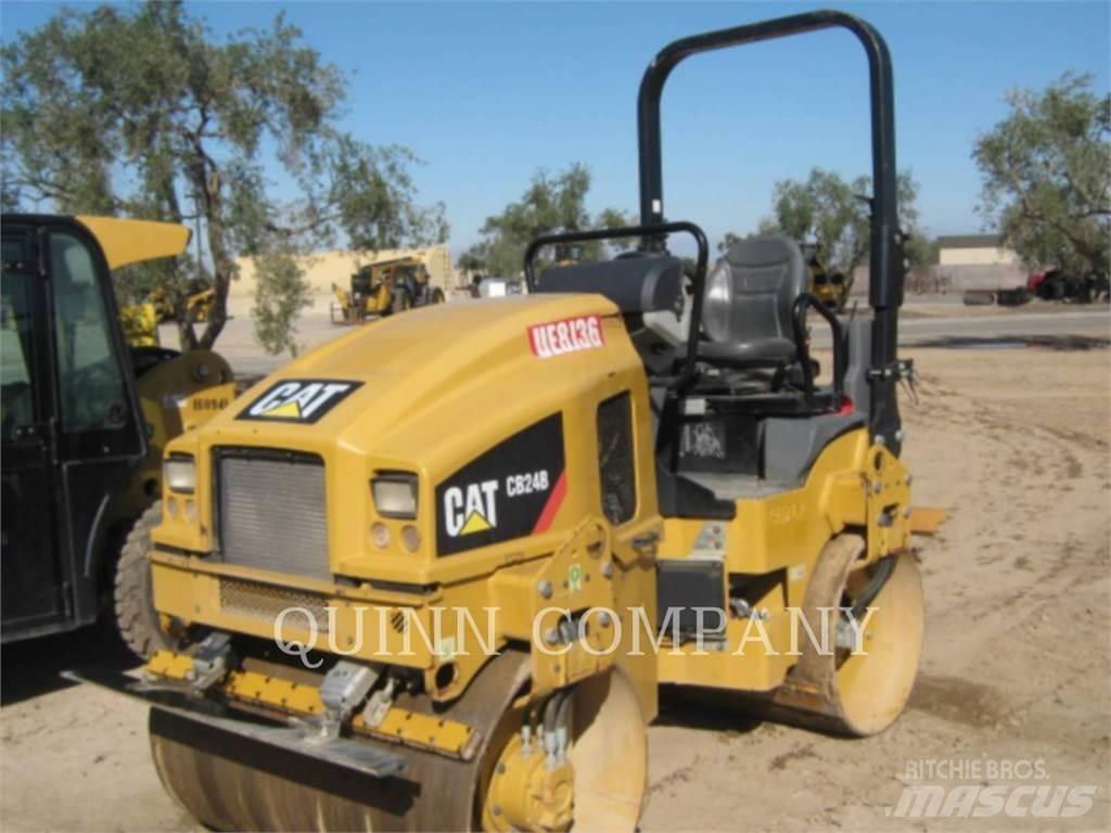 CAT CB24B Tvilling tromle