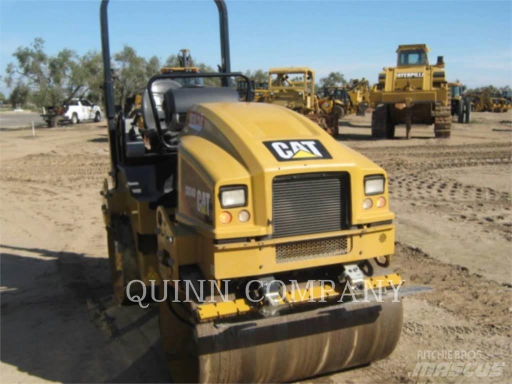 CAT CB24B Tvilling tromle