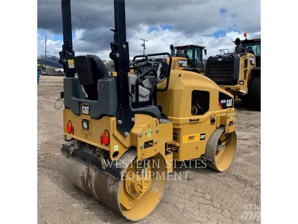 CAT CB24B Tvilling tromle