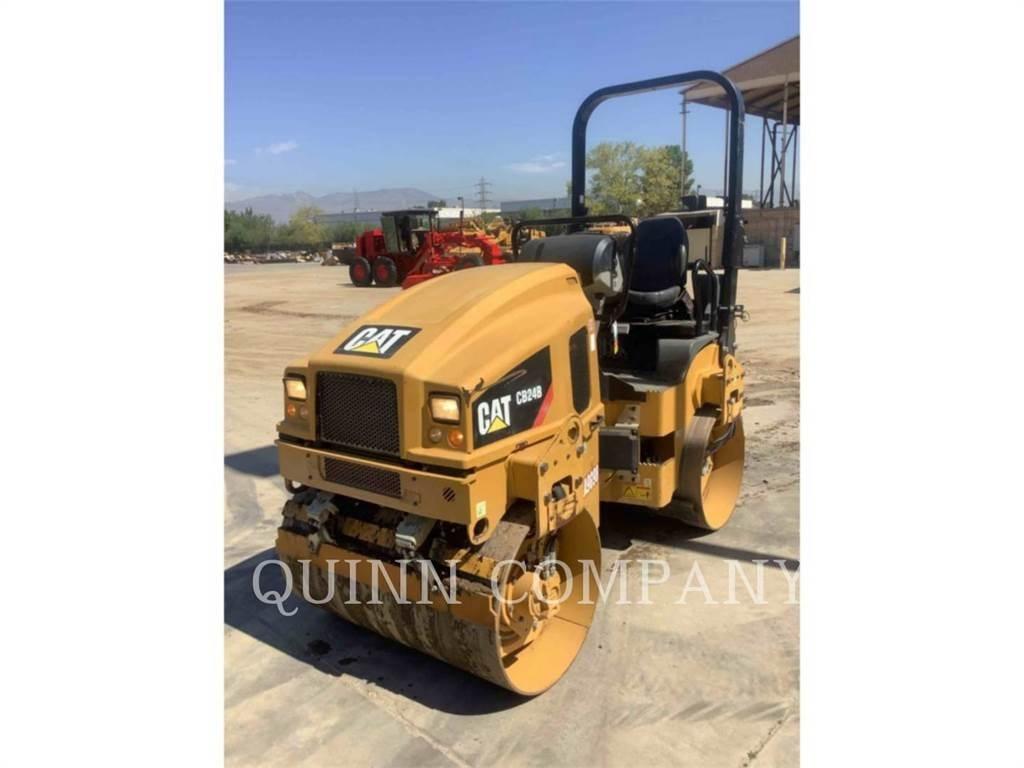 CAT CB24B Tvilling tromle