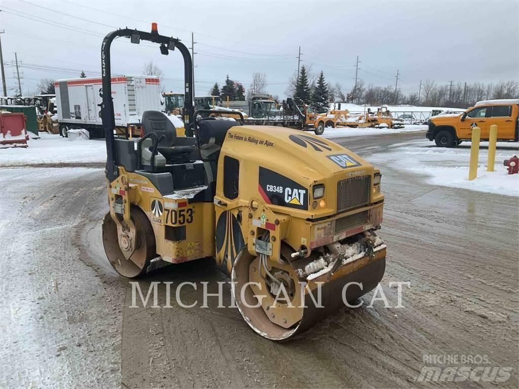 CAT CB34B Enkelt tromle