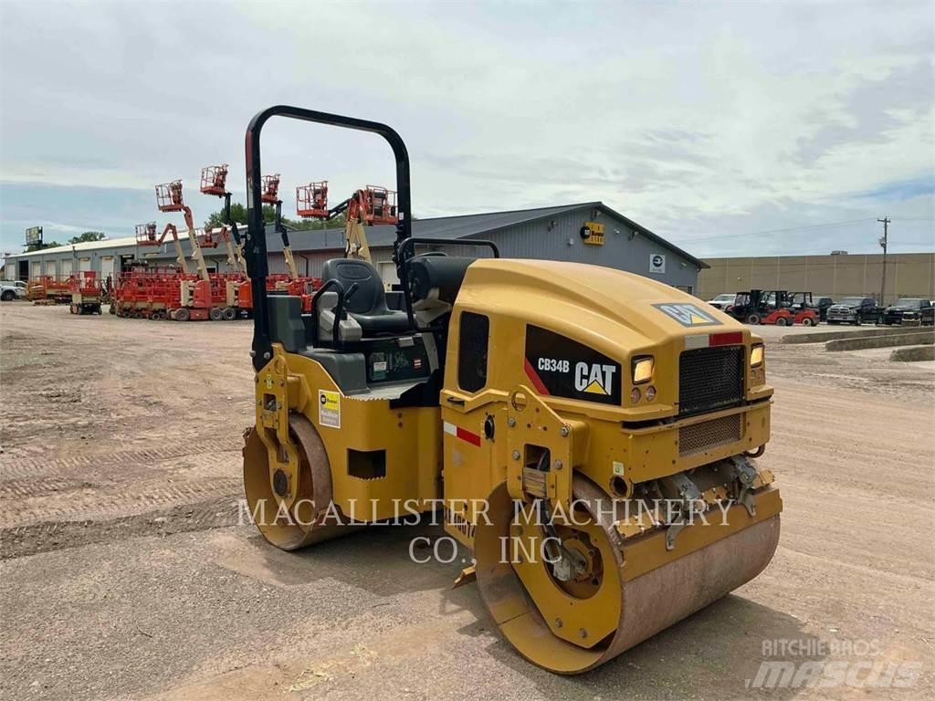 CAT CB34B Tvilling tromle