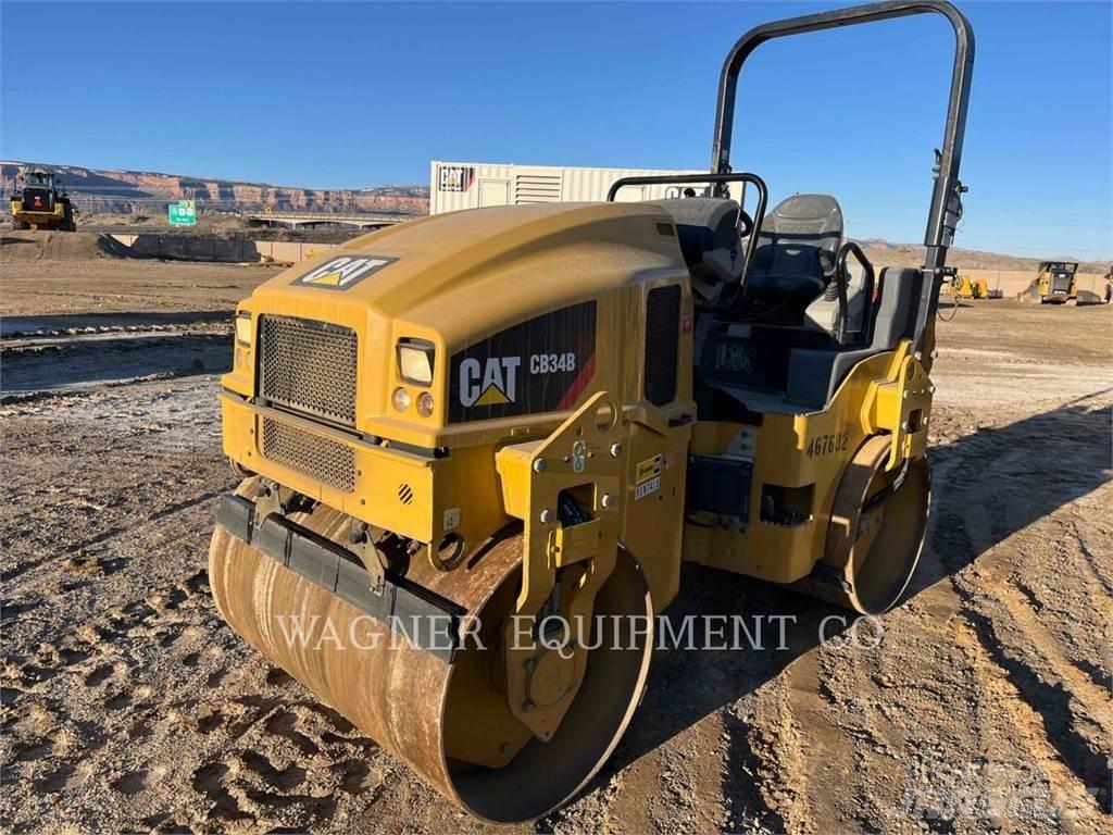 CAT CB34B Jordvibrationstromler