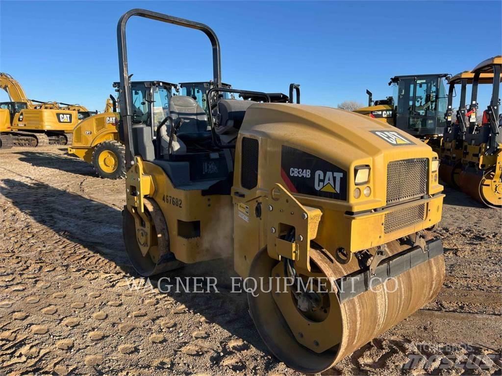 CAT CB34B Jordvibrationstromler