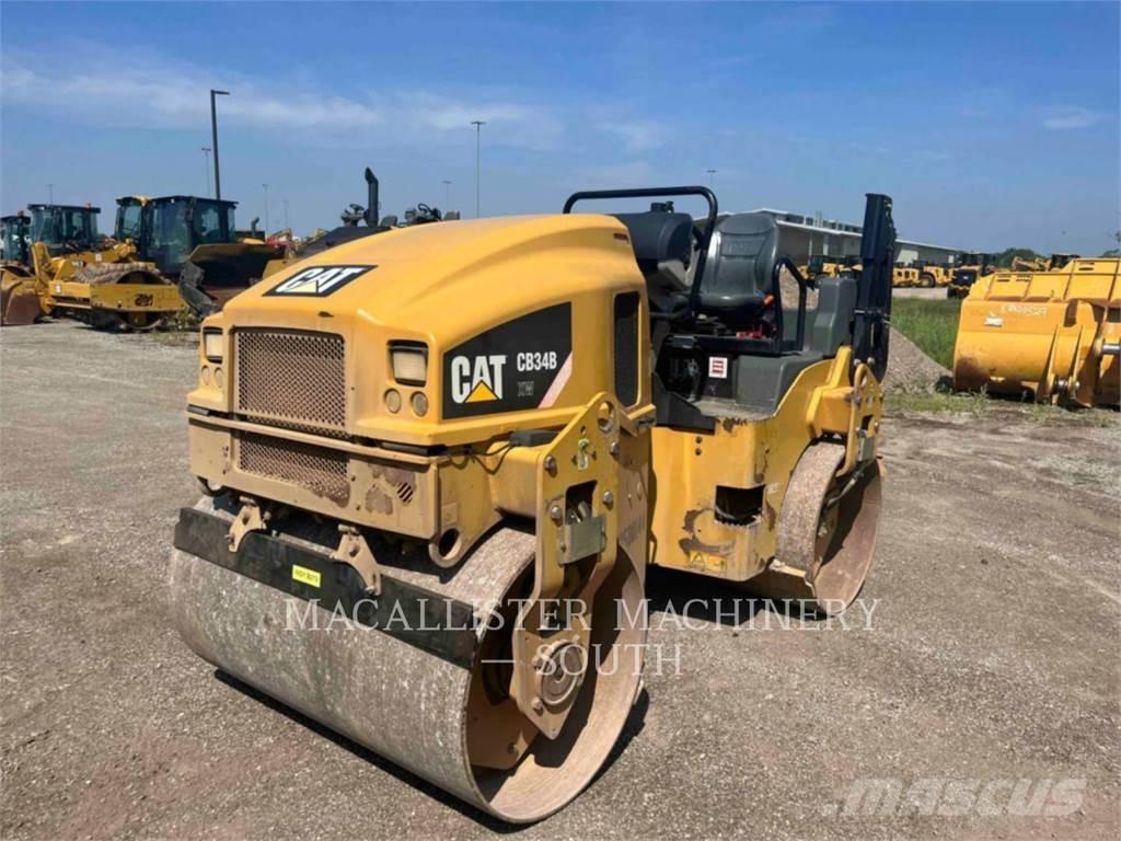 CAT CB34BXW Tvilling tromle