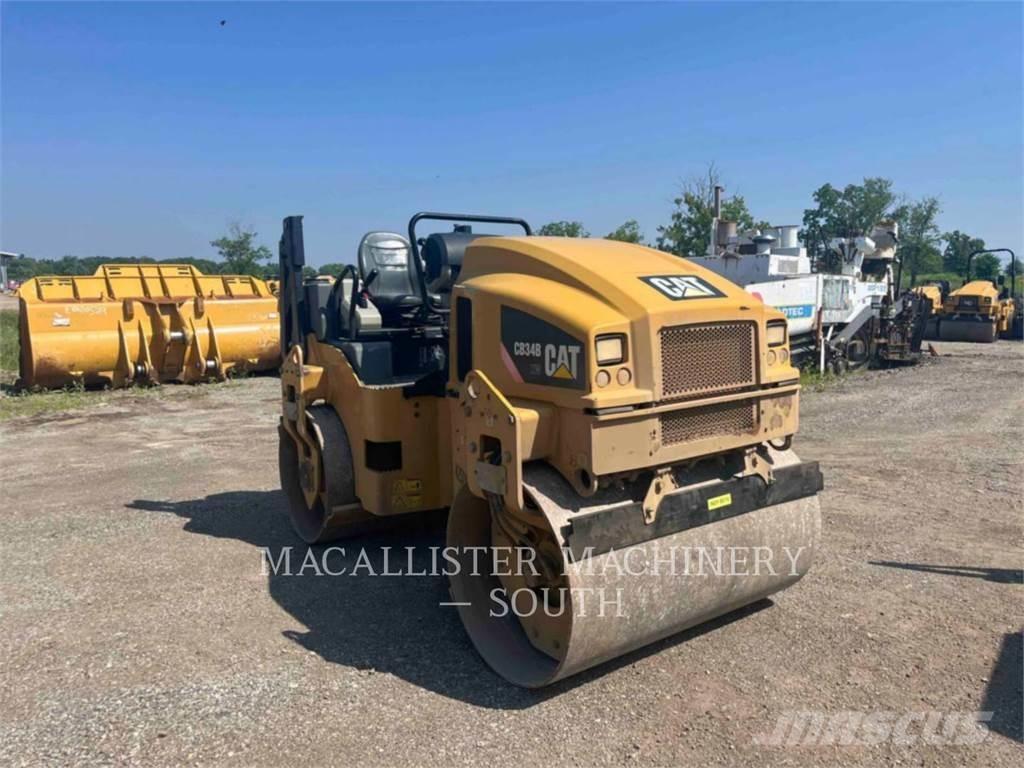 CAT CB34BXW Tvilling tromle