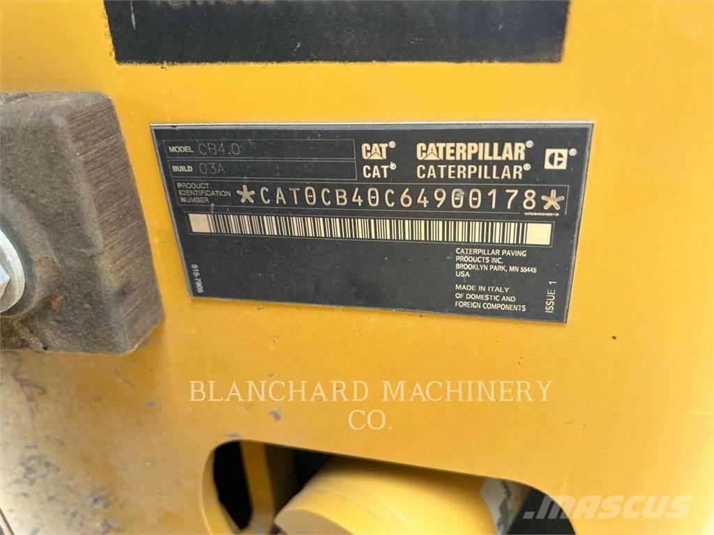 CAT CB4.0 Tvilling tromle