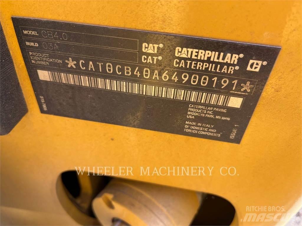 CAT CB4.0 Tvilling tromle