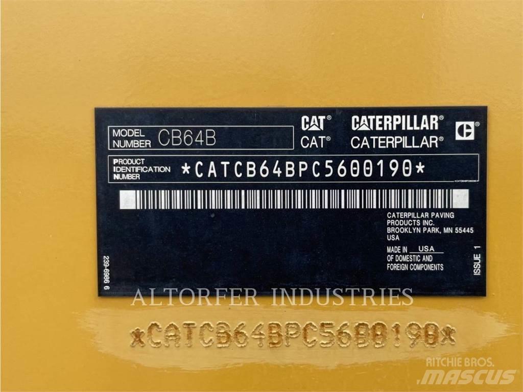 CAT CB64B Tvilling tromle