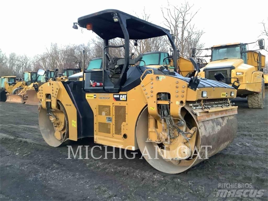 CAT CB64B Tvilling tromle