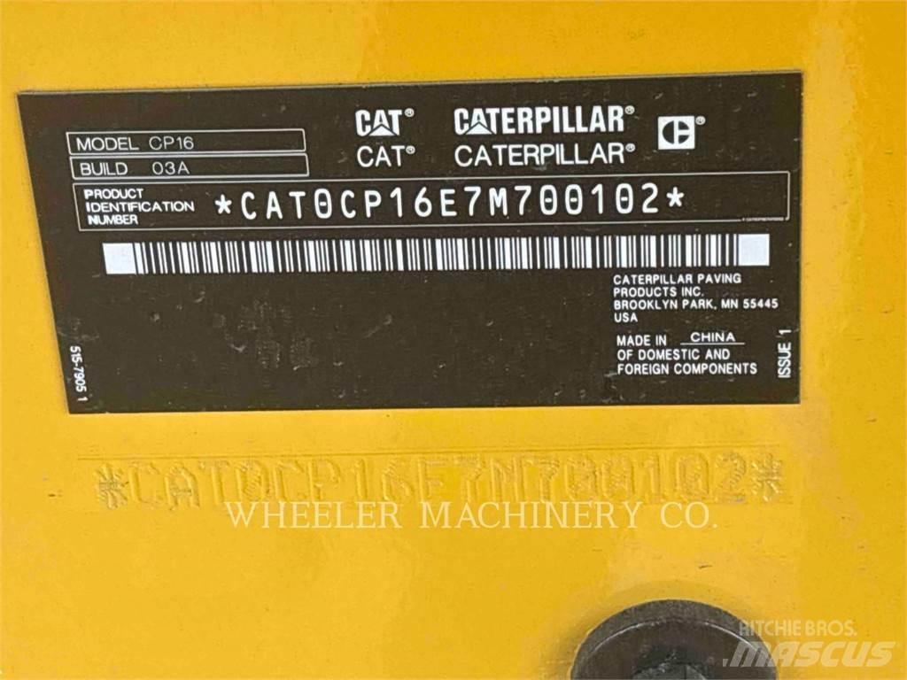 CAT CP16 Enkelt tromle
