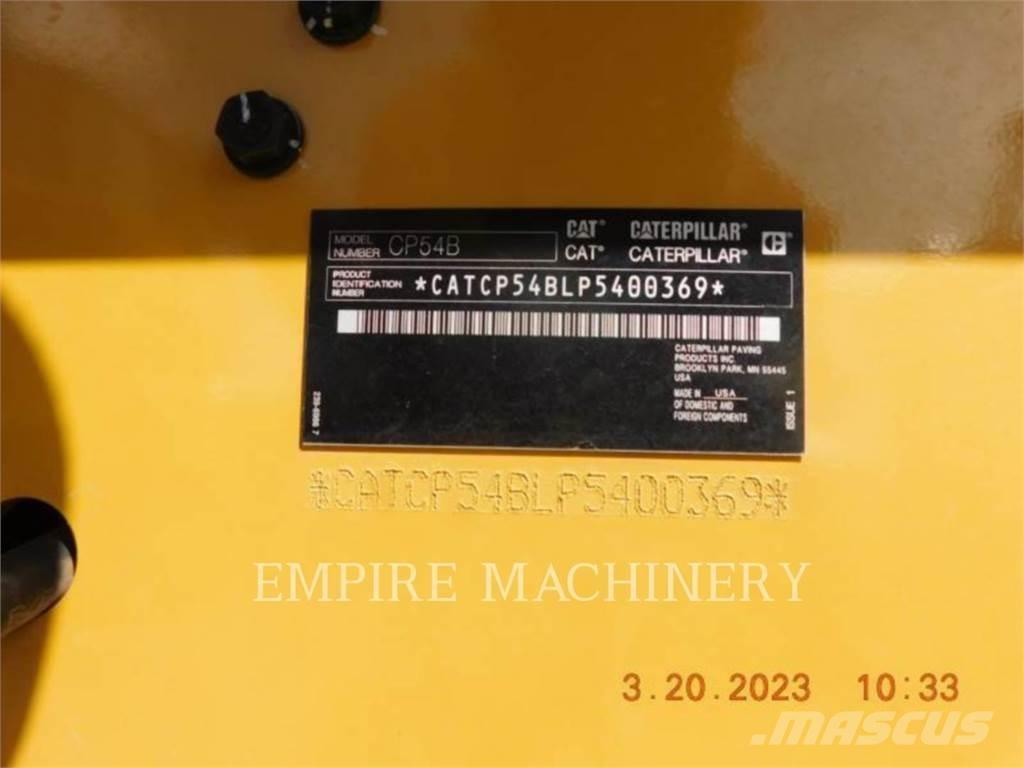 CAT CP54B Enkelt tromle