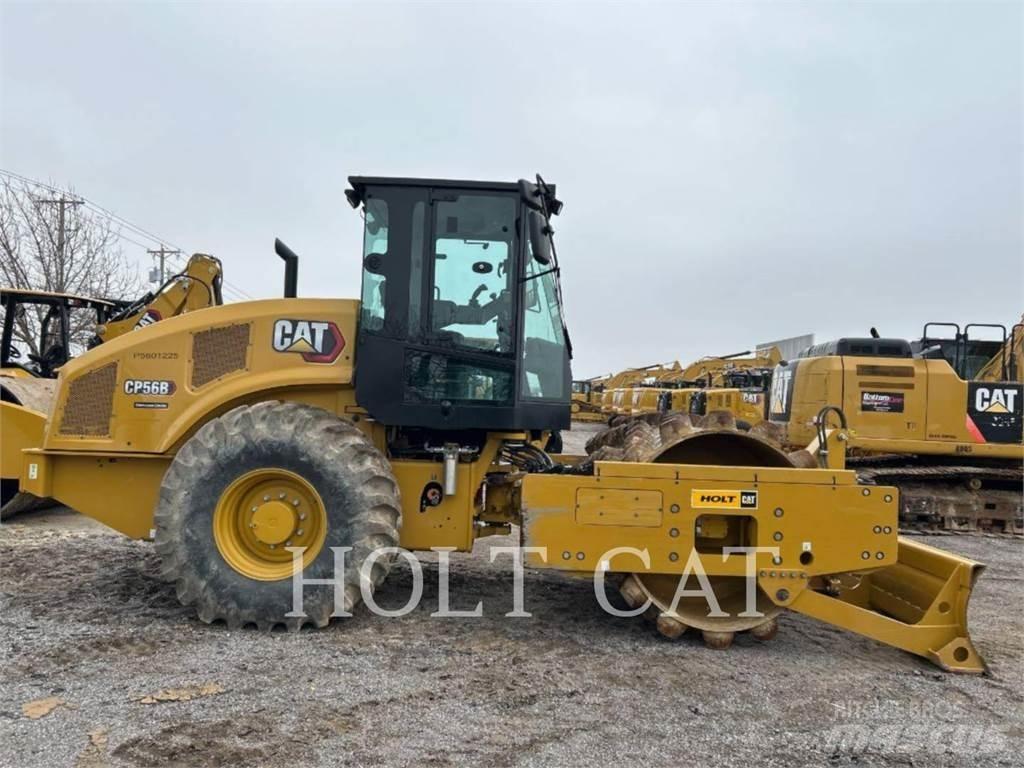 CAT CP56B CAB Enkelt tromle