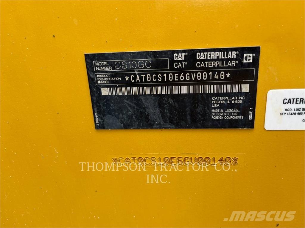 CAT CS10GC Enkelt tromle