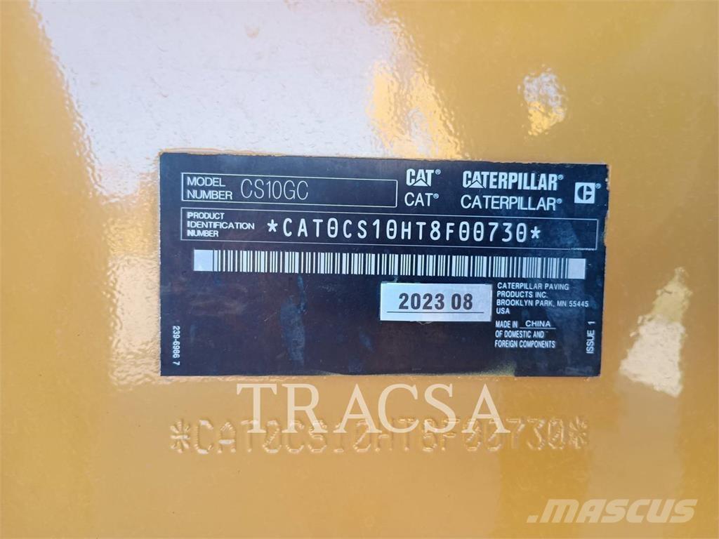 CAT CS10GC Enkelt tromle