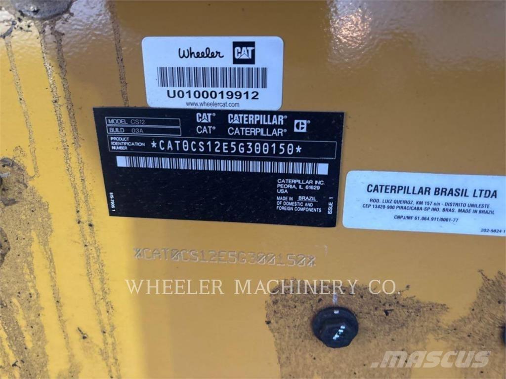 CAT CS12 Enkelt tromle