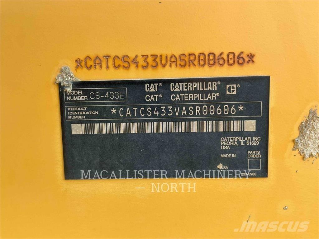 CAT CS433E Enkelt tromle