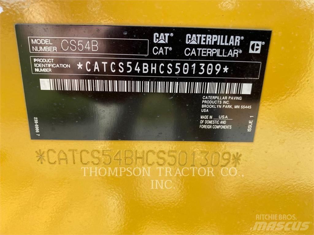 CAT CS54B Enkelt tromle