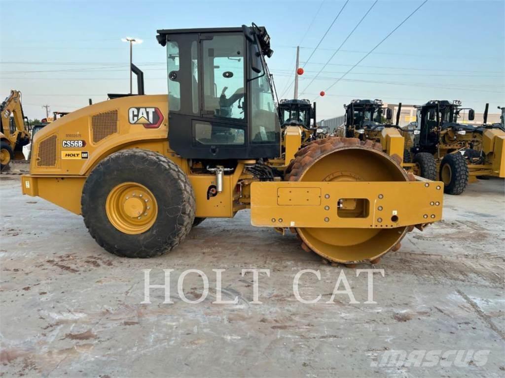 CAT CS56B CAB Enkelt tromle